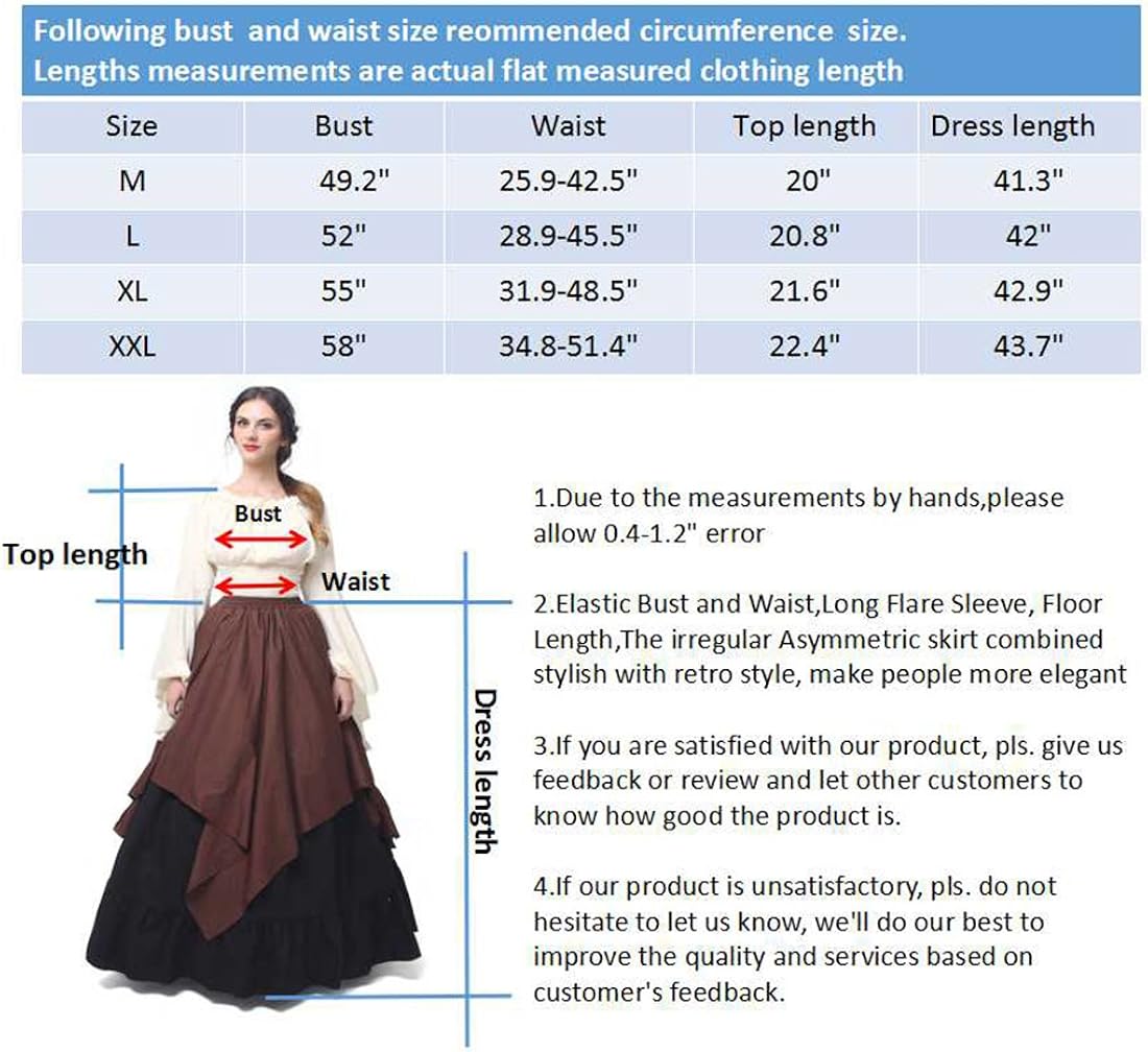 Disfraces de pirata gótico talla XL