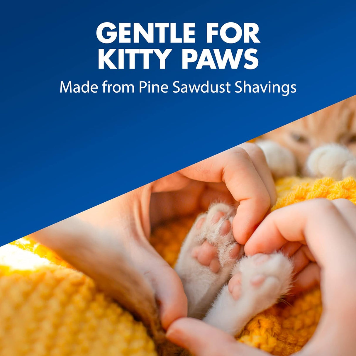 Arm & Hammer Piedra para gato Feline Pine Platinum 18lb, no aglomerante