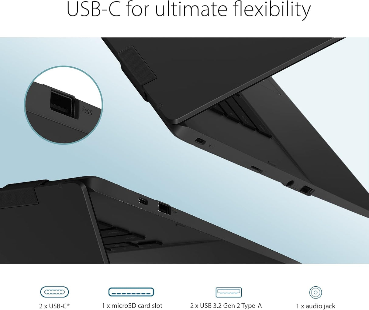 ASUS Chromebook CX1, 15.6 FHD, Celeron N3350, 4GB RAM, CX1500CNA