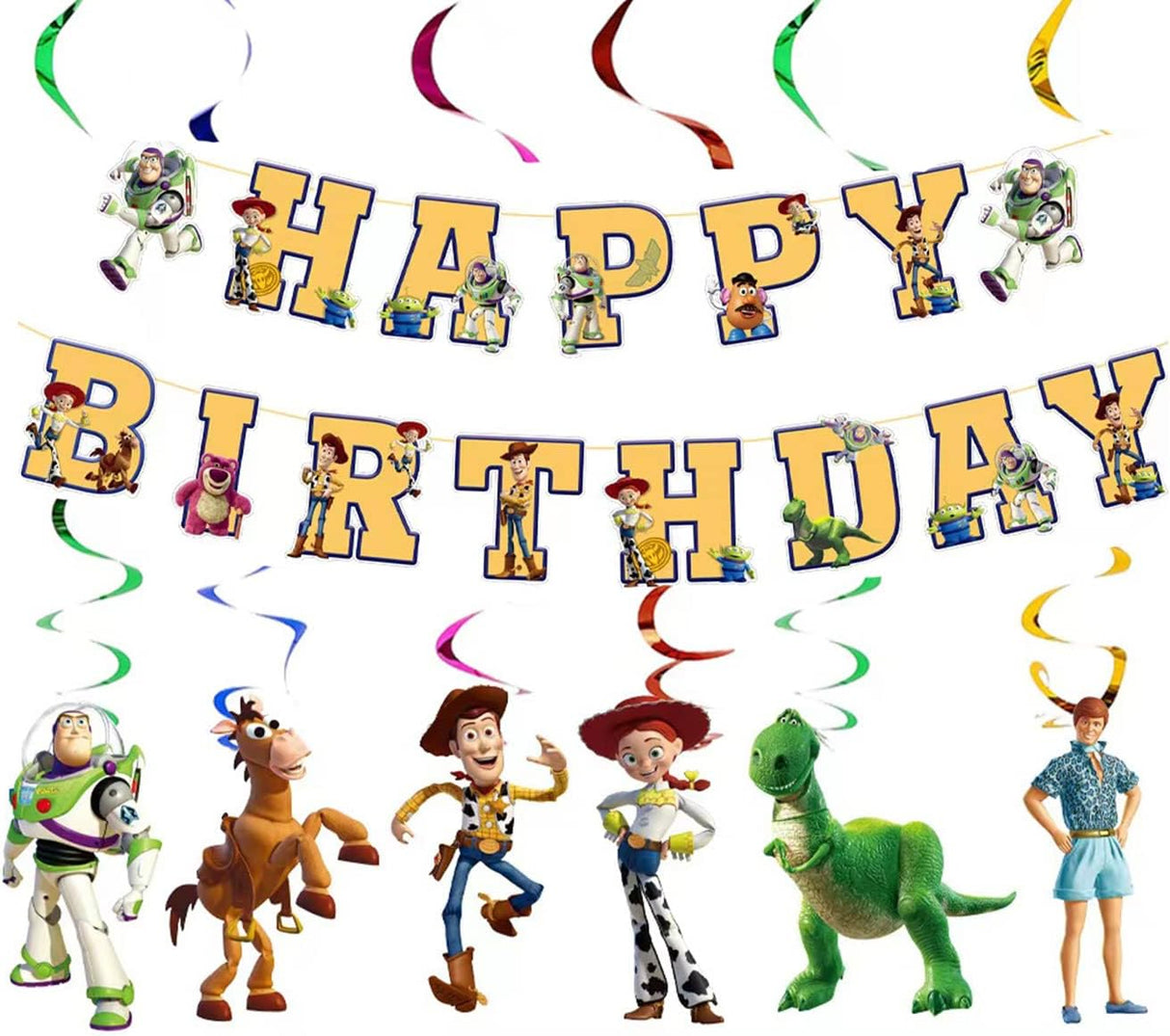Kit de suministro para fiesta diseño de Toy Story