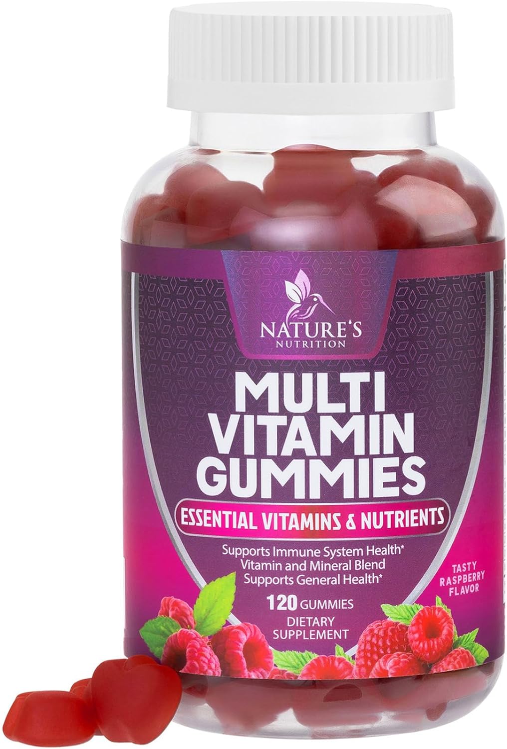 Suplemento multivitamínicas apoyo inmunológico 120 gomitas