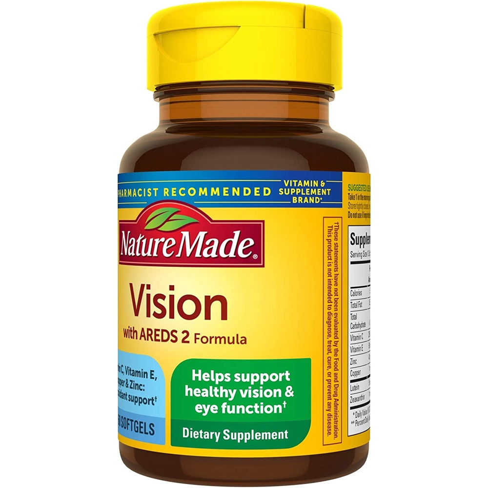 Suplementos Alimenticios Vision con fórmula