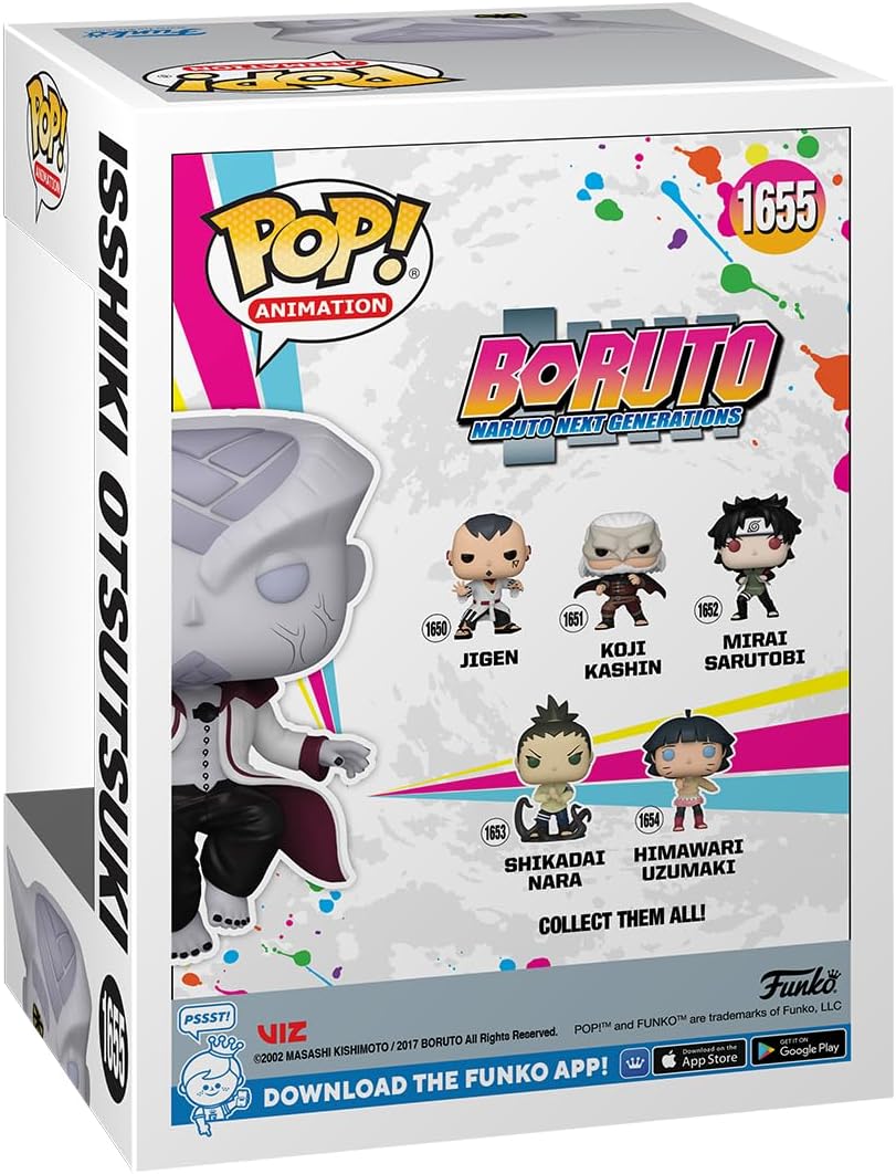 Funko Pop! Boruto - Isshiki Otsutsuki, Glow en la oscuridad, Exclusivo