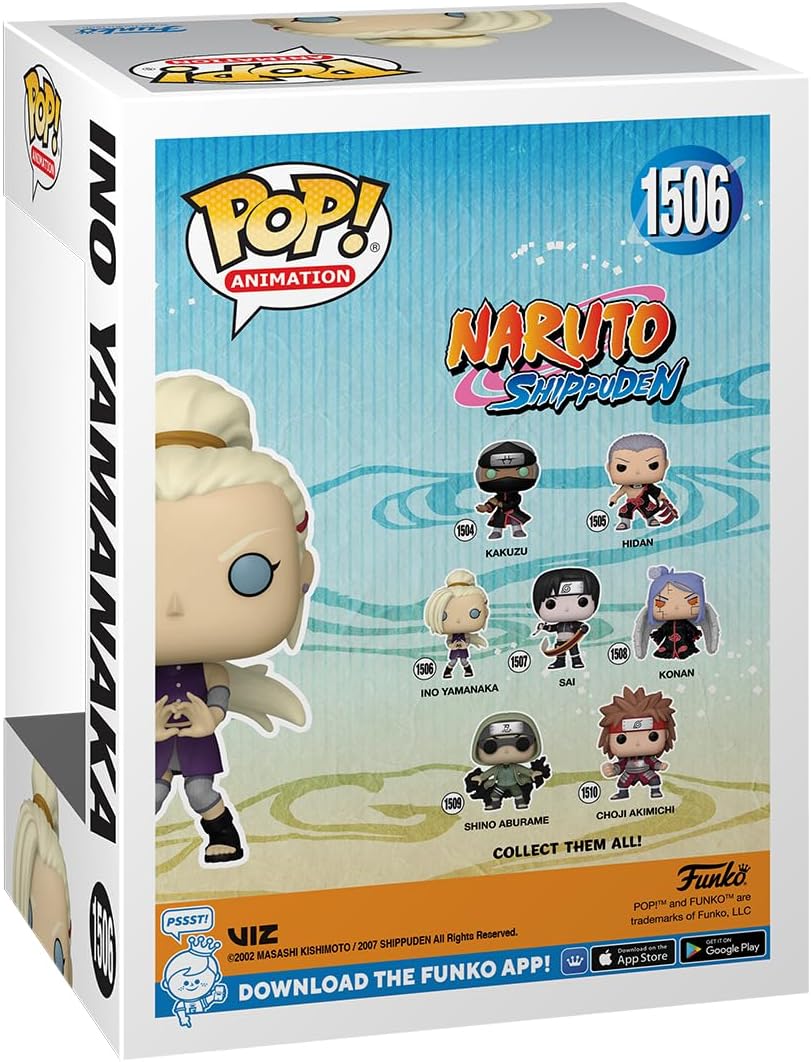 Funko Pop! Animación: Naruto Shippuden - Ino Yamanaka Figura
