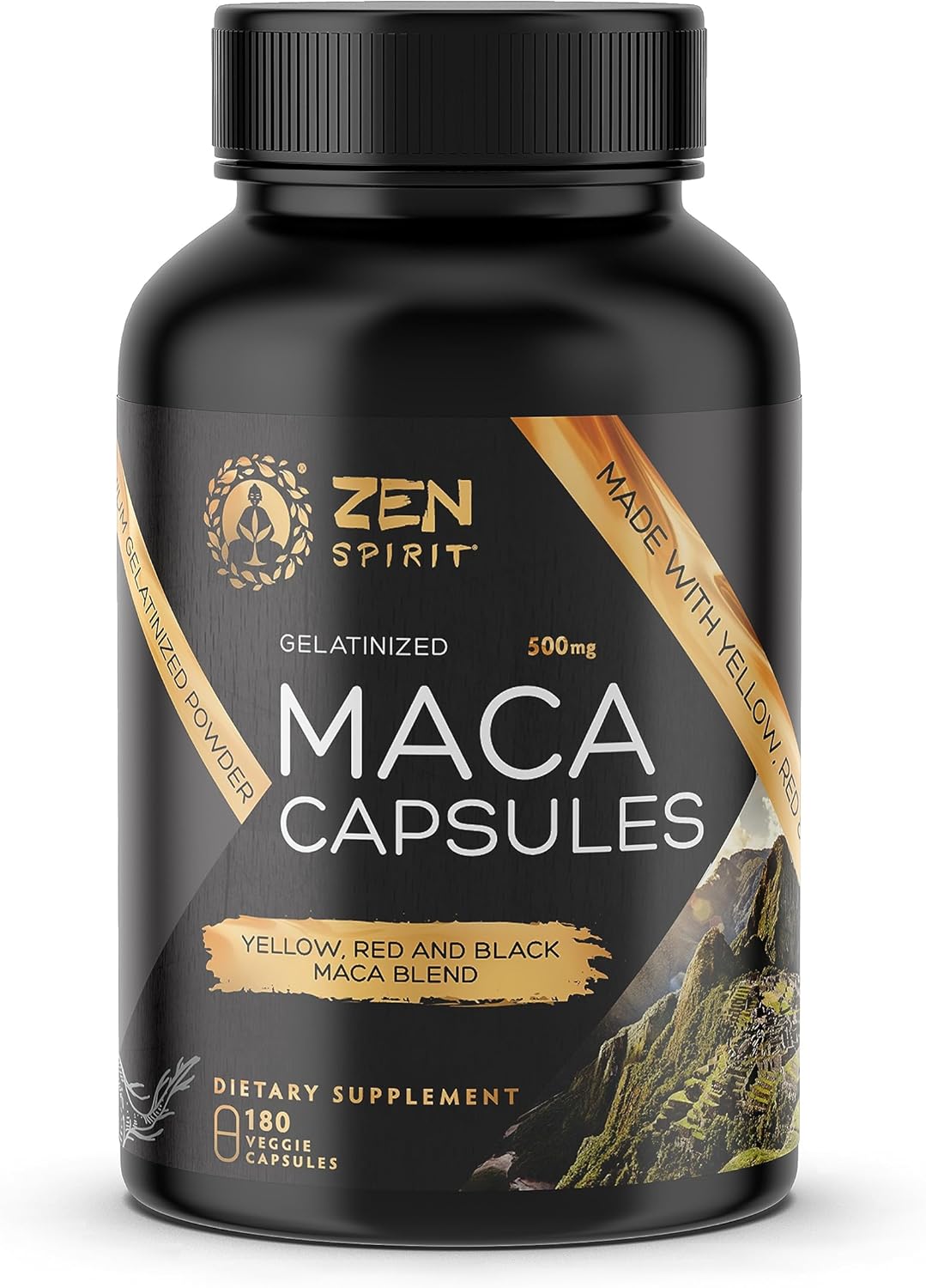 Cápsulas de Maca Gelatinizada - Orgánica y Vegana - Suplemento