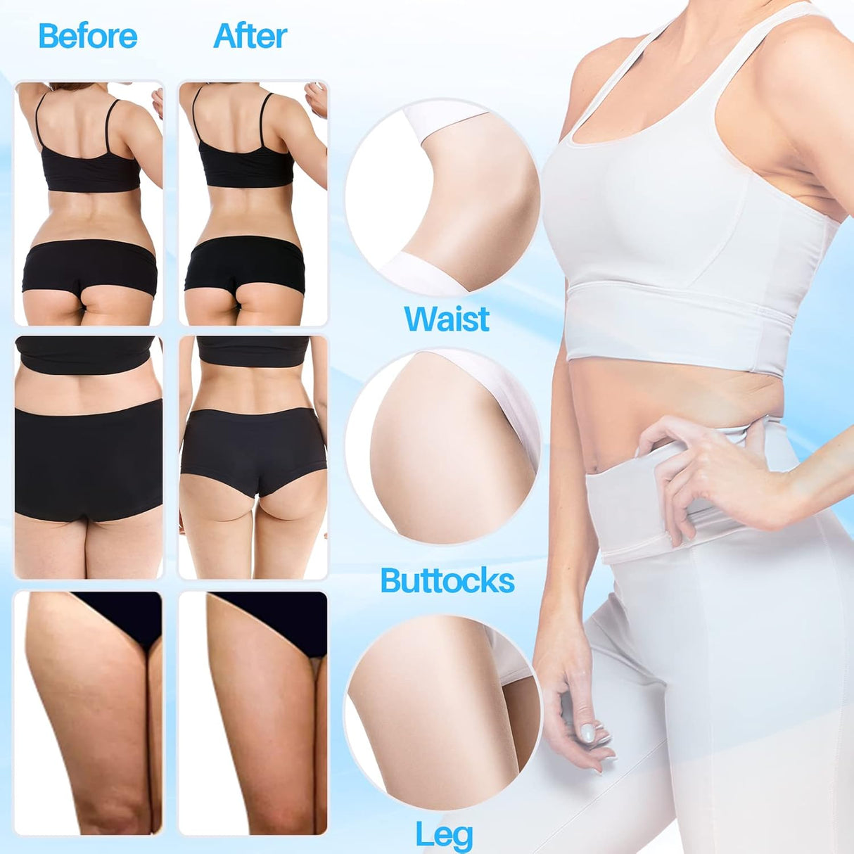 Máquina de Cuidado de Piel para Celulitis Glúteos 110V