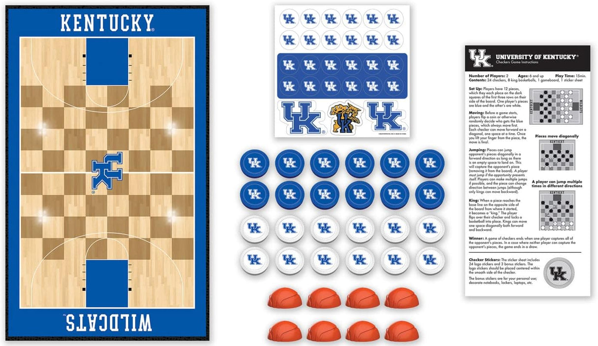 Juego de Damas de Kentucky Wildcats, MasterPieces 13 x 21