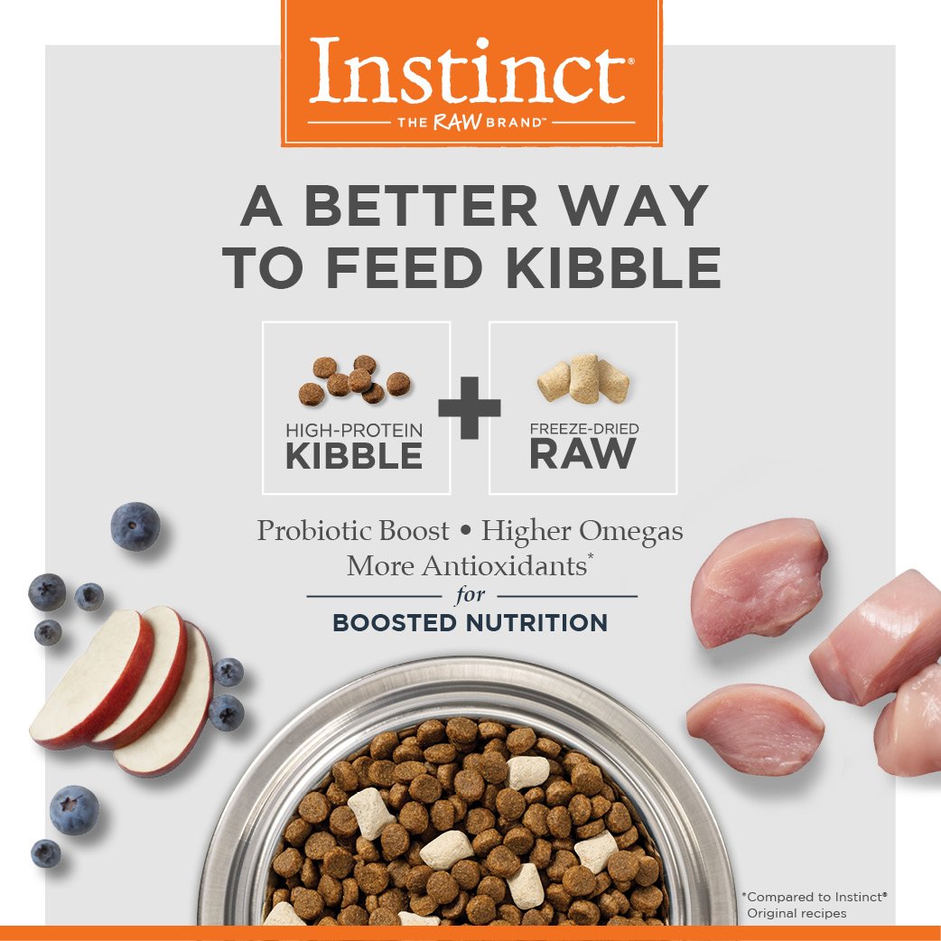 Instinct Comida para perro natural, Bolsa de 21 lb.