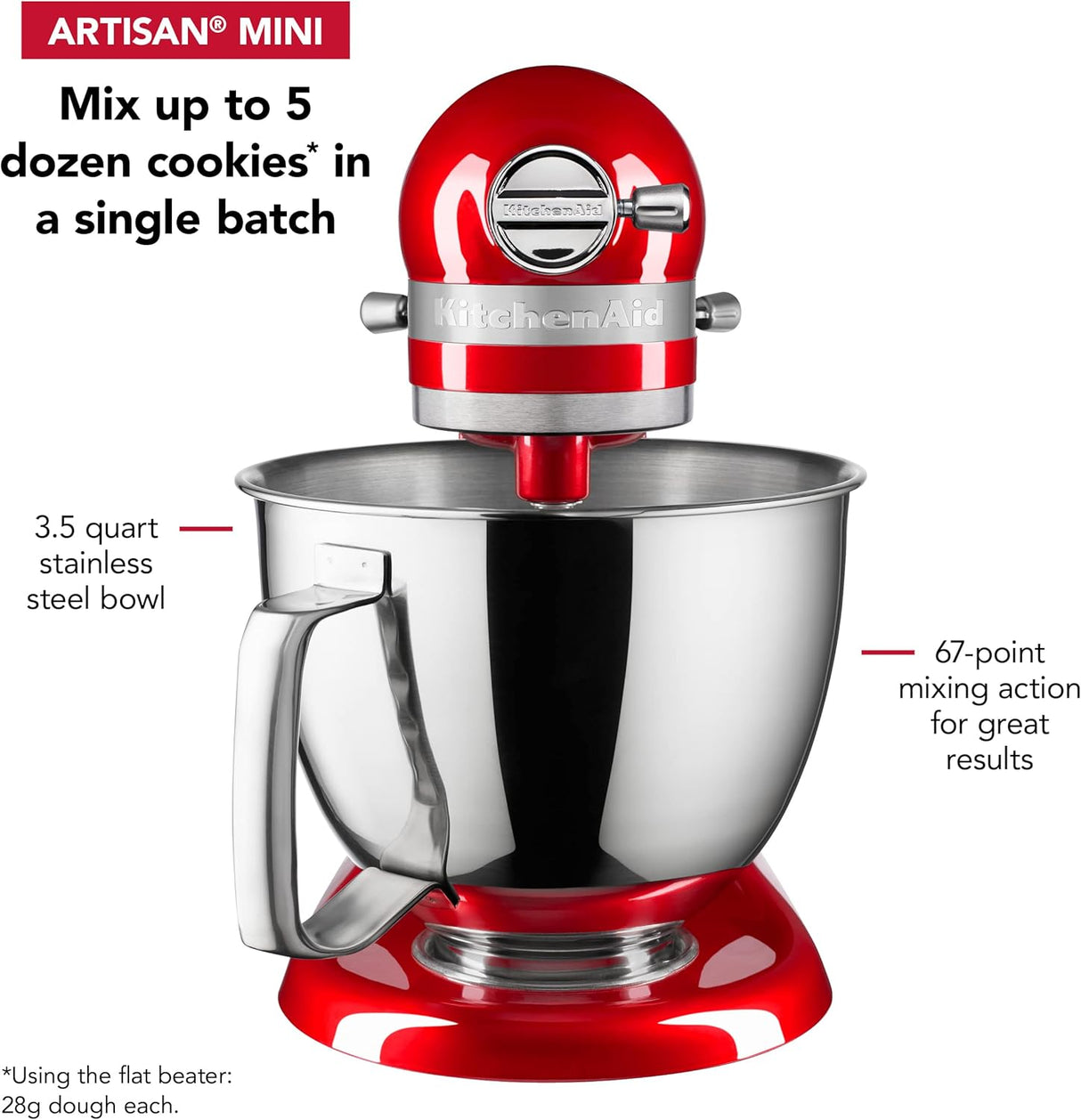 Batidora de pie KitchenAid Artisan Mini 3.5 Qt KSM3316X