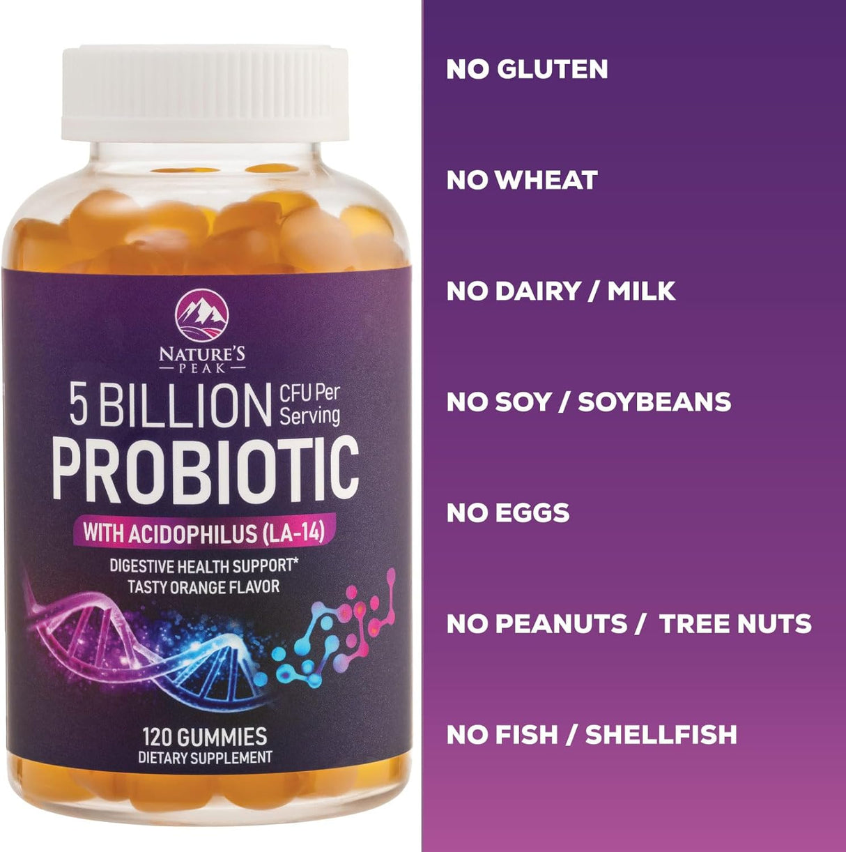 Probióticas diarias extra fuertes para mujeres y hombres