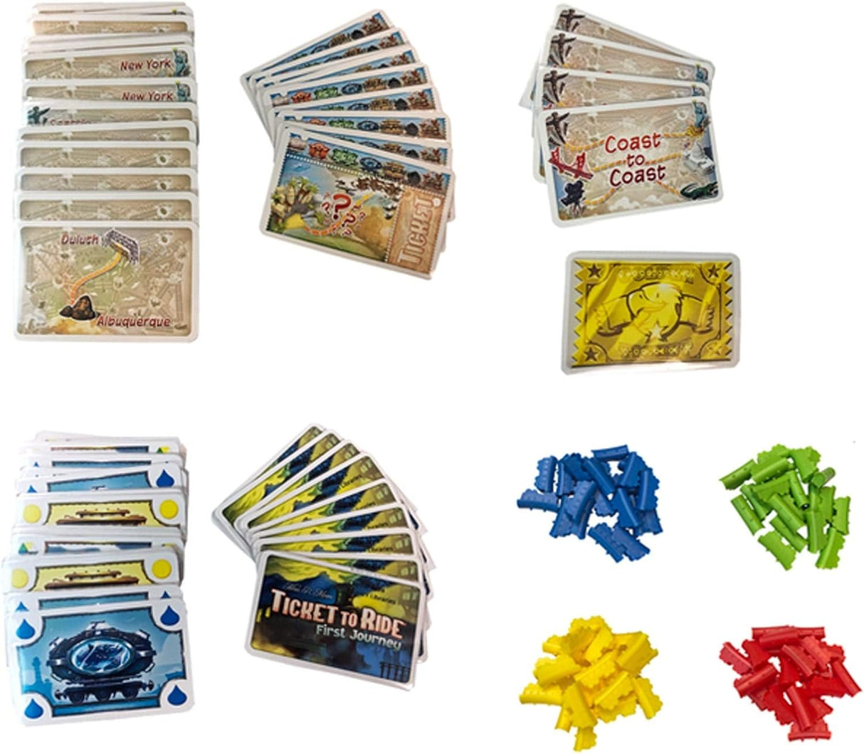 Ticket to Ride Primer Viaje - Juego de Estrategia Familiar