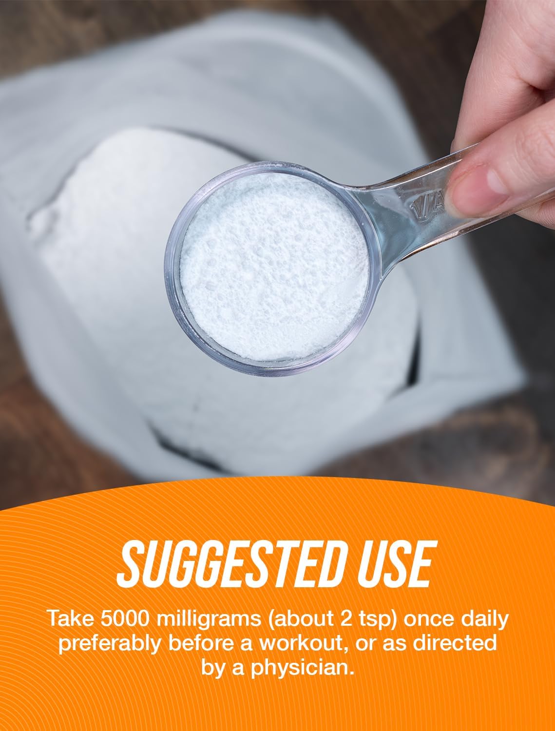 L-Glutamina en polvo BulkSupplements, 5000mg, 100g, sin sabor