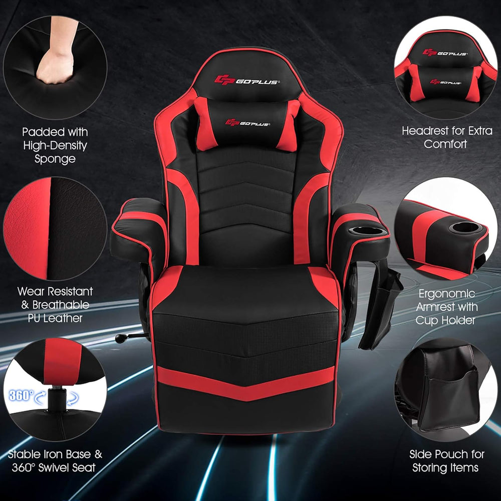 Silla Gamer ergonómico de piel sintética DJY-196 POWERSTONE