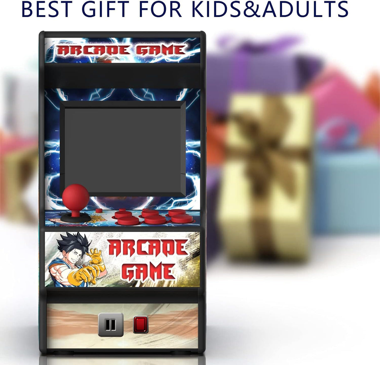 Mini consola de arcade 156 juegos RHAC06 Golden Security