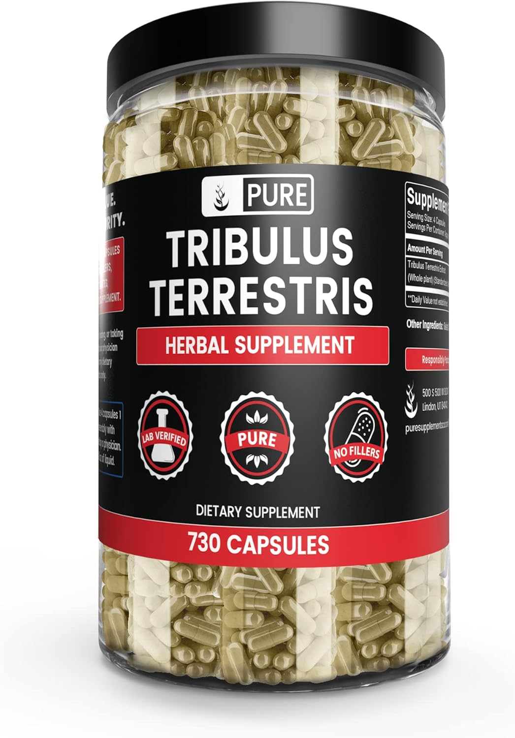Suplemento Pure Original Ingredients Tribulus Terrestris