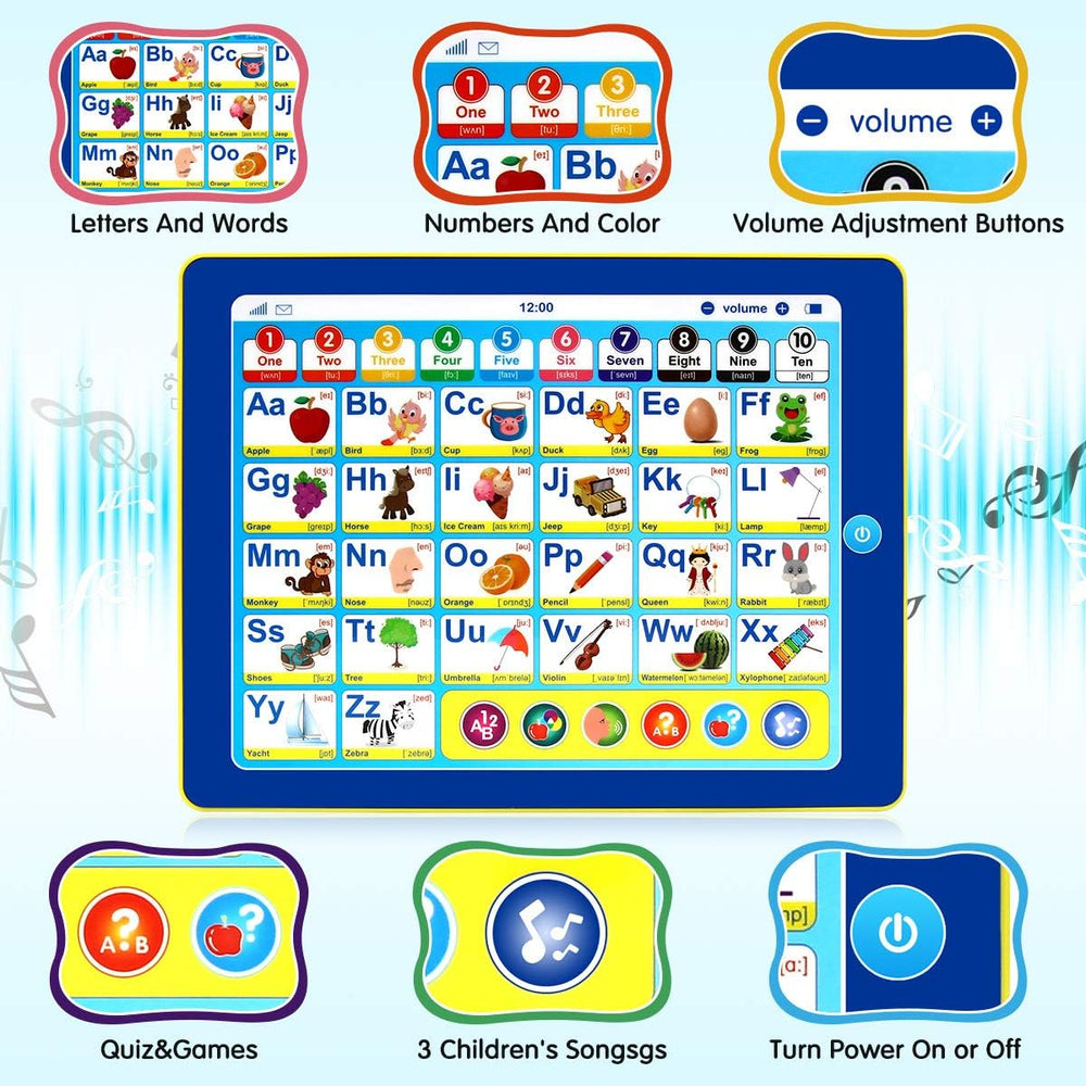 Tablet Infantil 6 en 1 - Juguete Educativo Interactivo