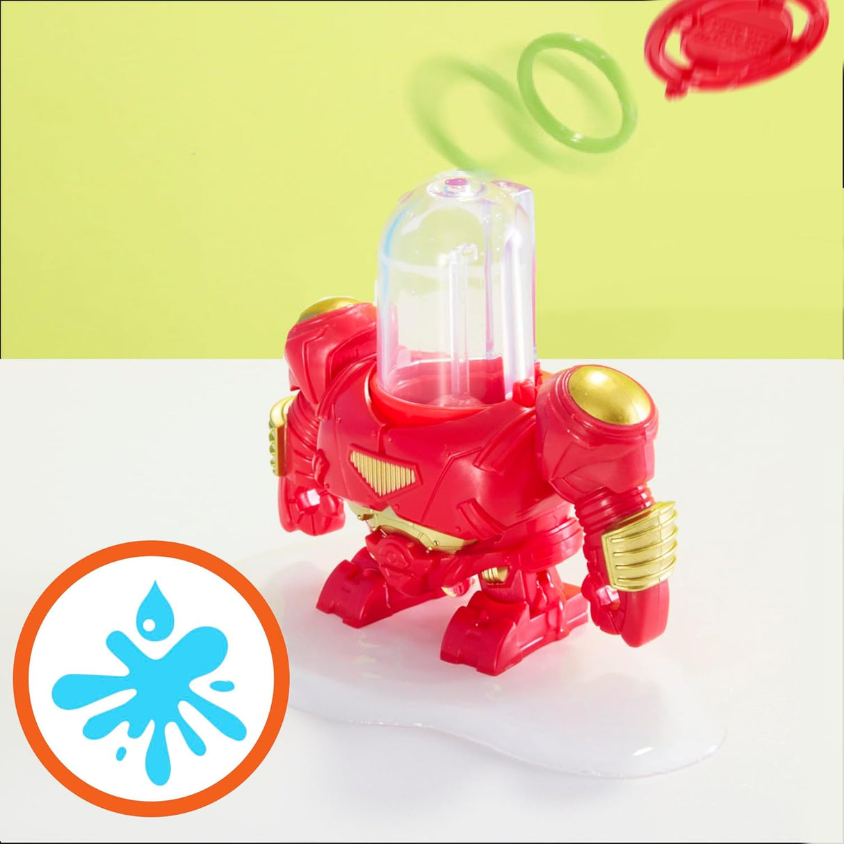 Hidro Pods Hulkbuster Aqua Armor, Juguete Sorpresa para Niños
