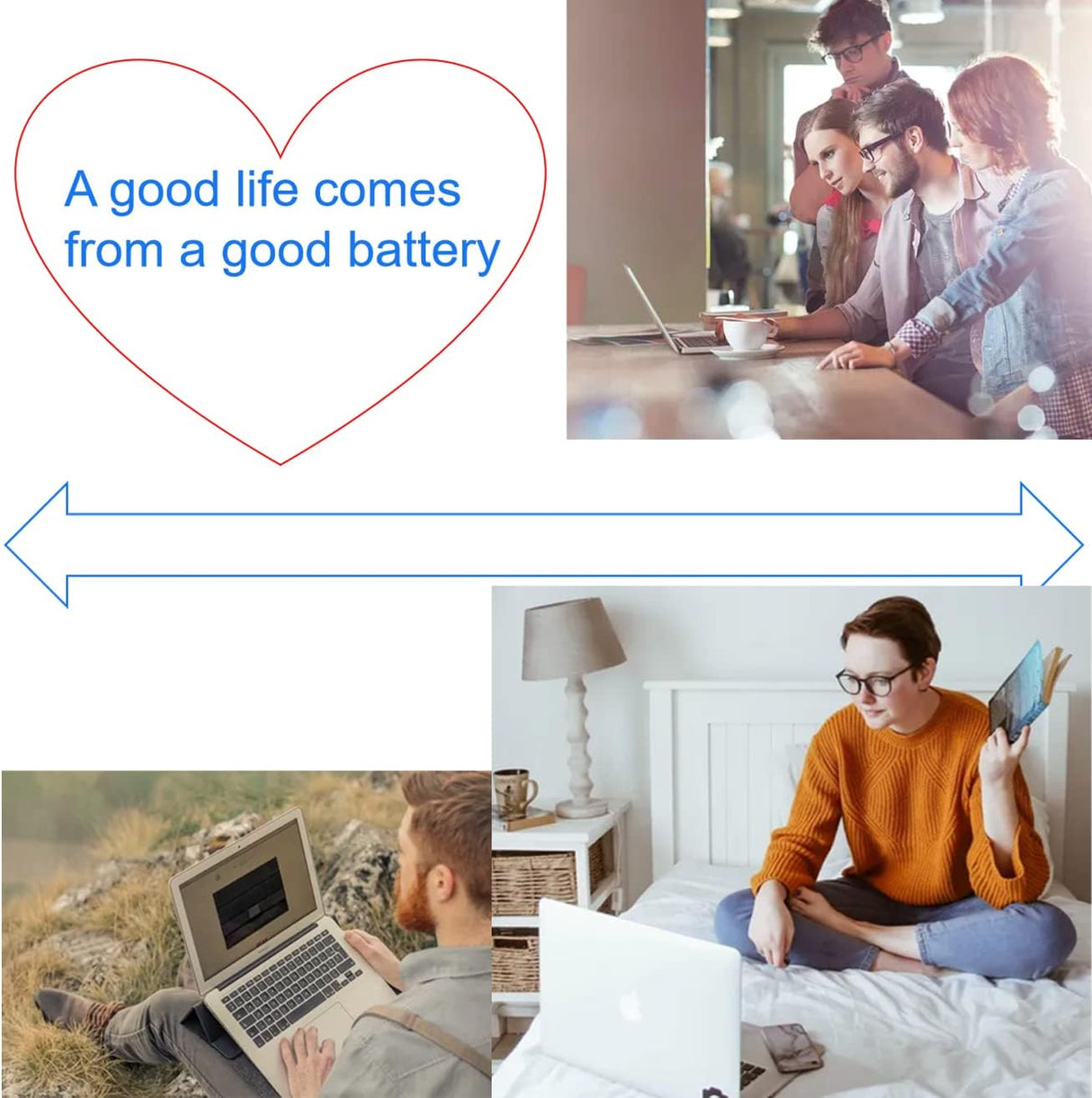 Batería para laptop Spare 807956-001 807957-001 807612-421