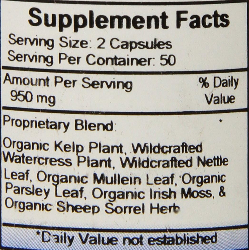 Suplementos Alimenticios mantenimiento de tiroides