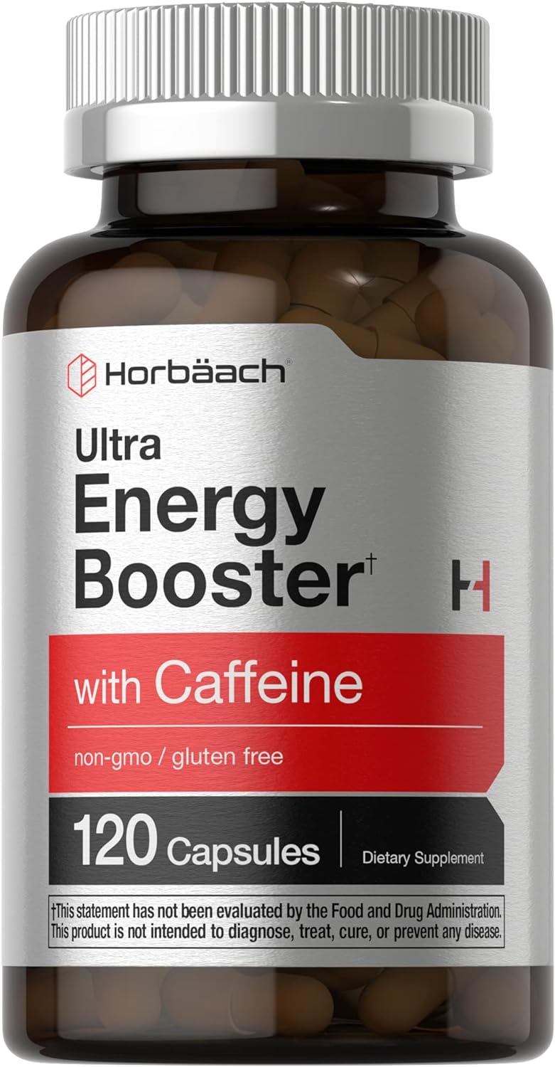 Horbaach Suplemento ultra energético 120 und vitamina B12