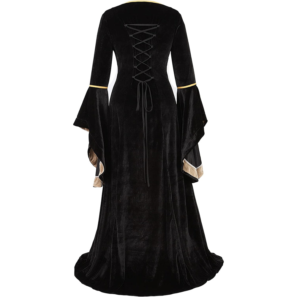 Disfraces de vestido irlandés de terciopelo talla M