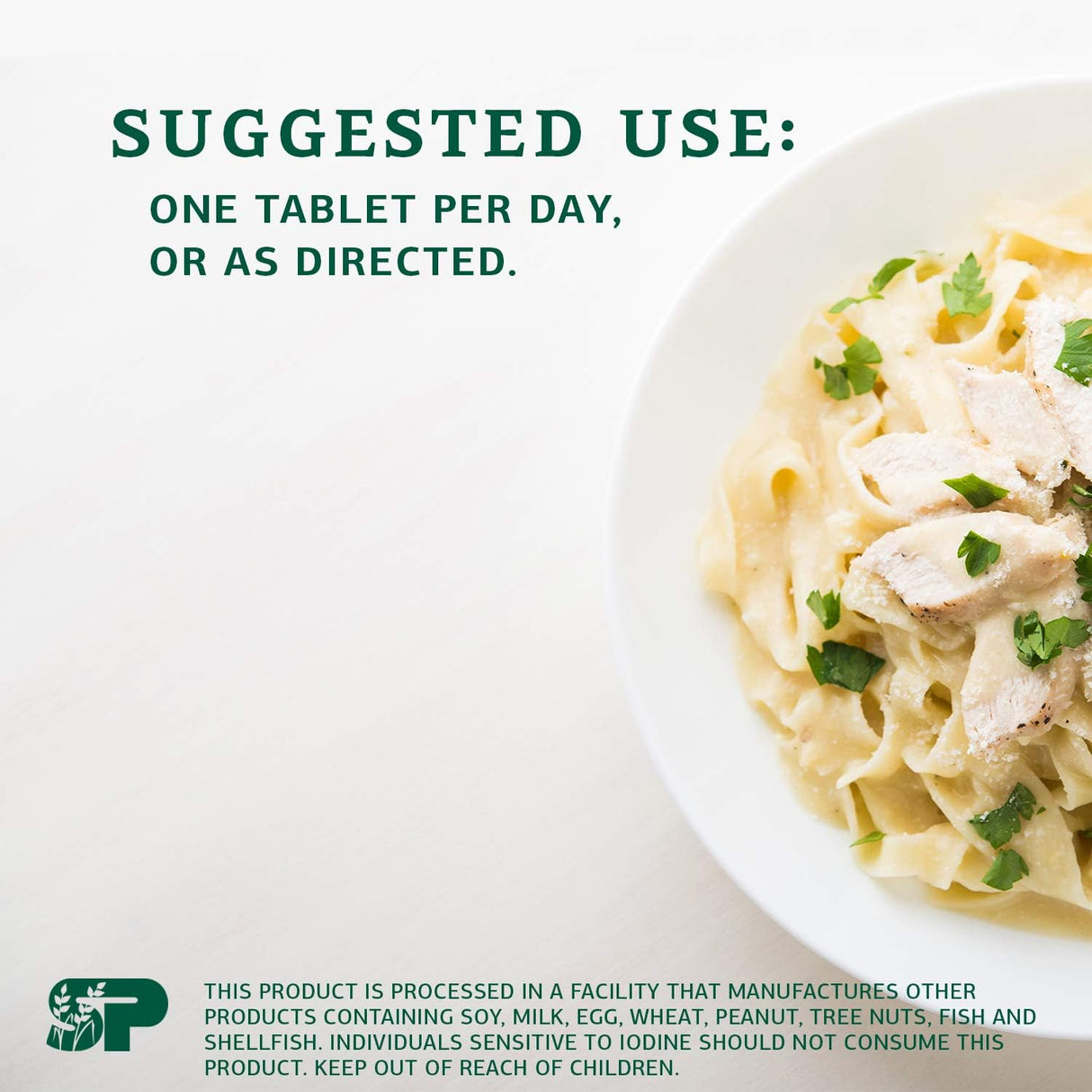 Suplemento Yodo de prolamina soporte tiroideo con yodo 180u