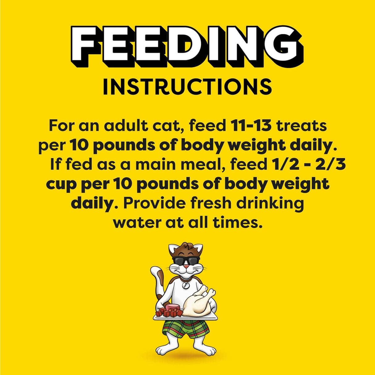 Golosinas crujientes y suaves para gatos sabor al aire libre