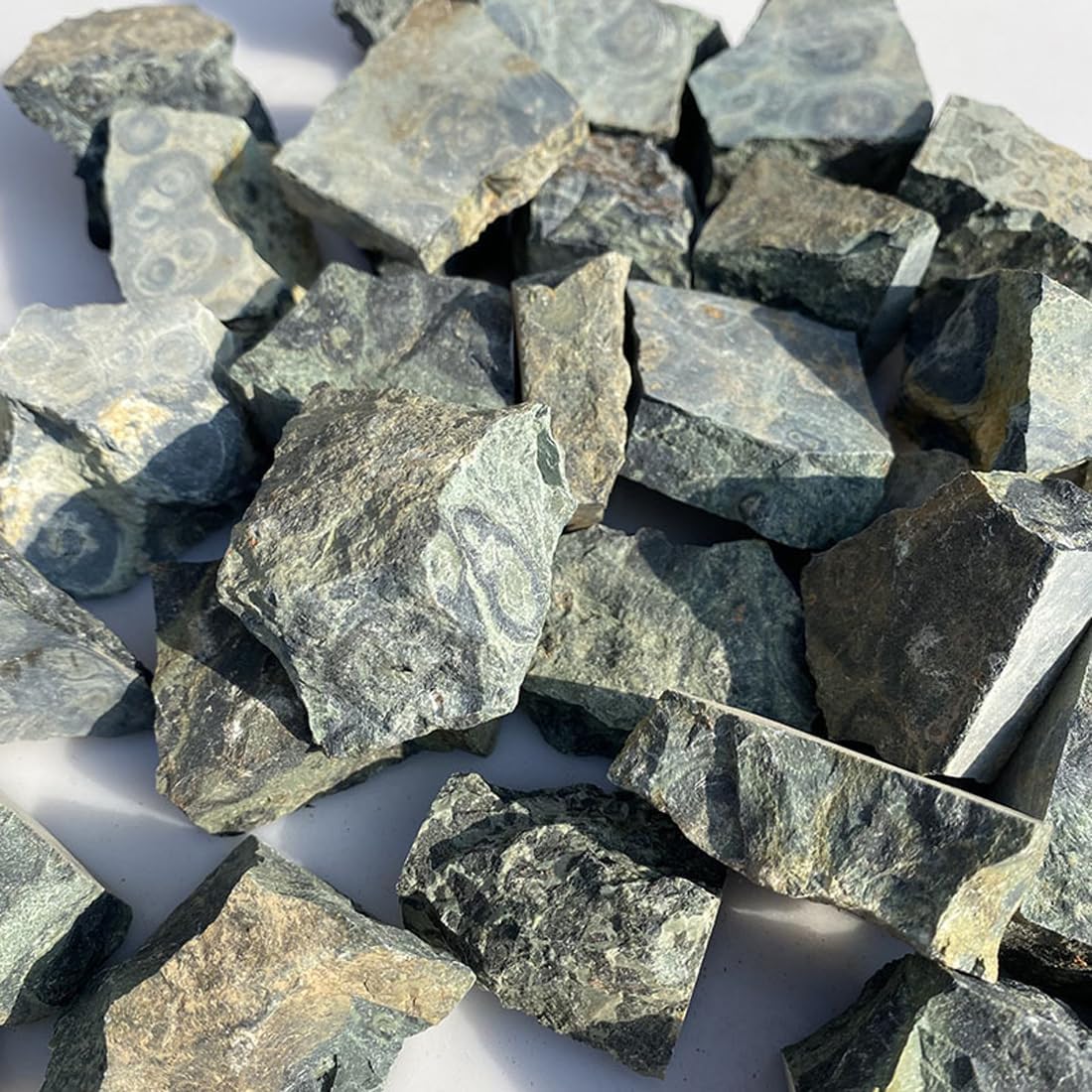 Cristales de Malaquita en Bruto, Piedras Naturales para Sanación