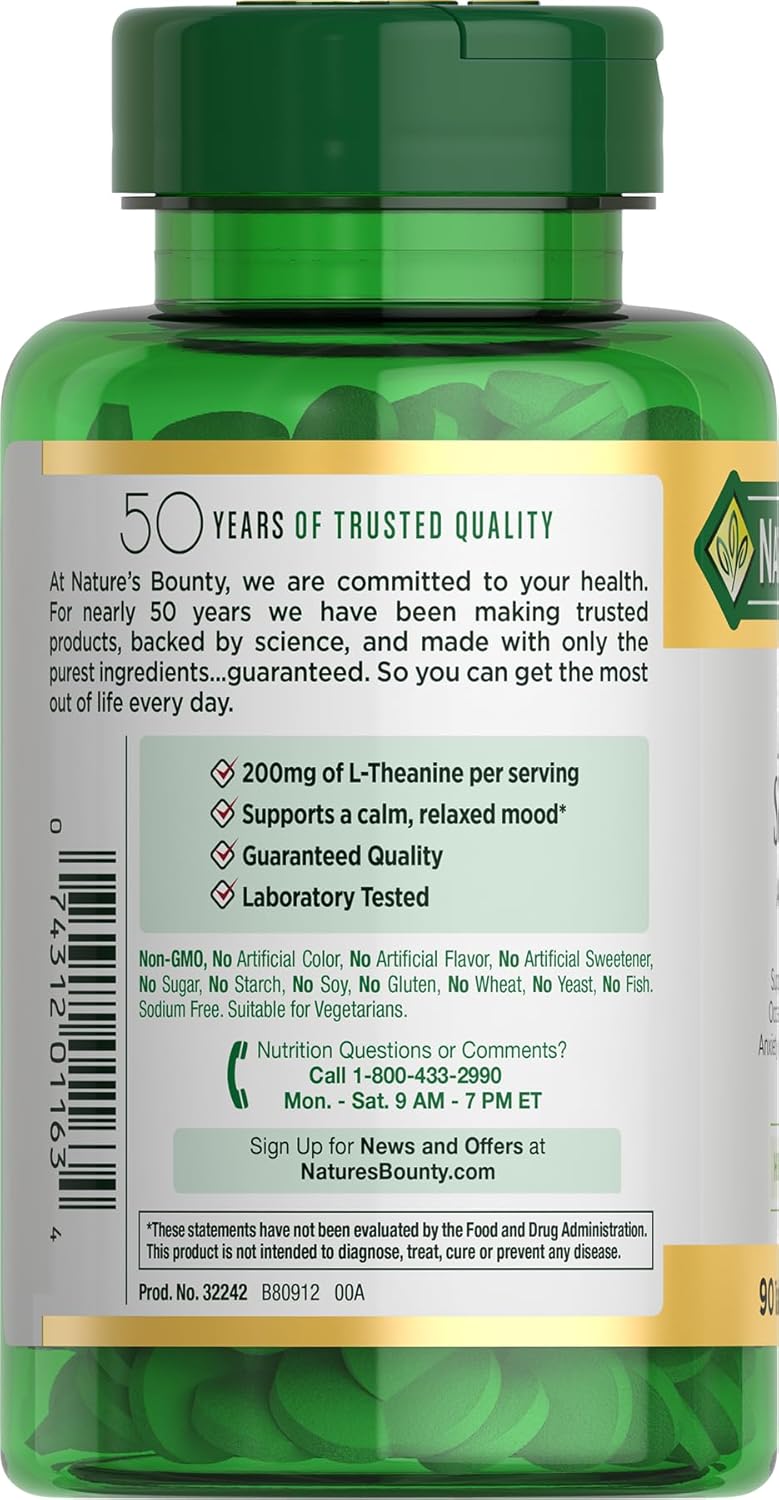 Suplemento de Estrés, Nature's Bounty, Ashwagandha KSM-66, 90 Ct