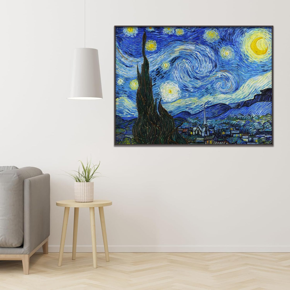 Póster de La Noche Estrellada de Van Gogh Decoración Moderna