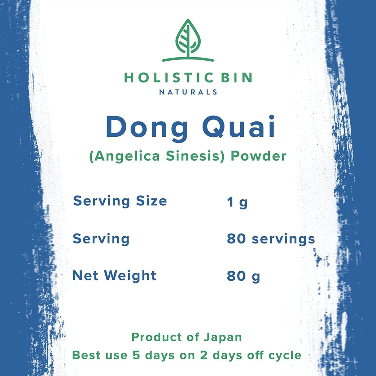 Suplemento Extracto en polvo de raíz de Dong Quai