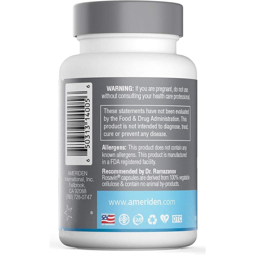 Suplementos Rosavin Siberiano Rhodiola Rosea 60 und 100mg