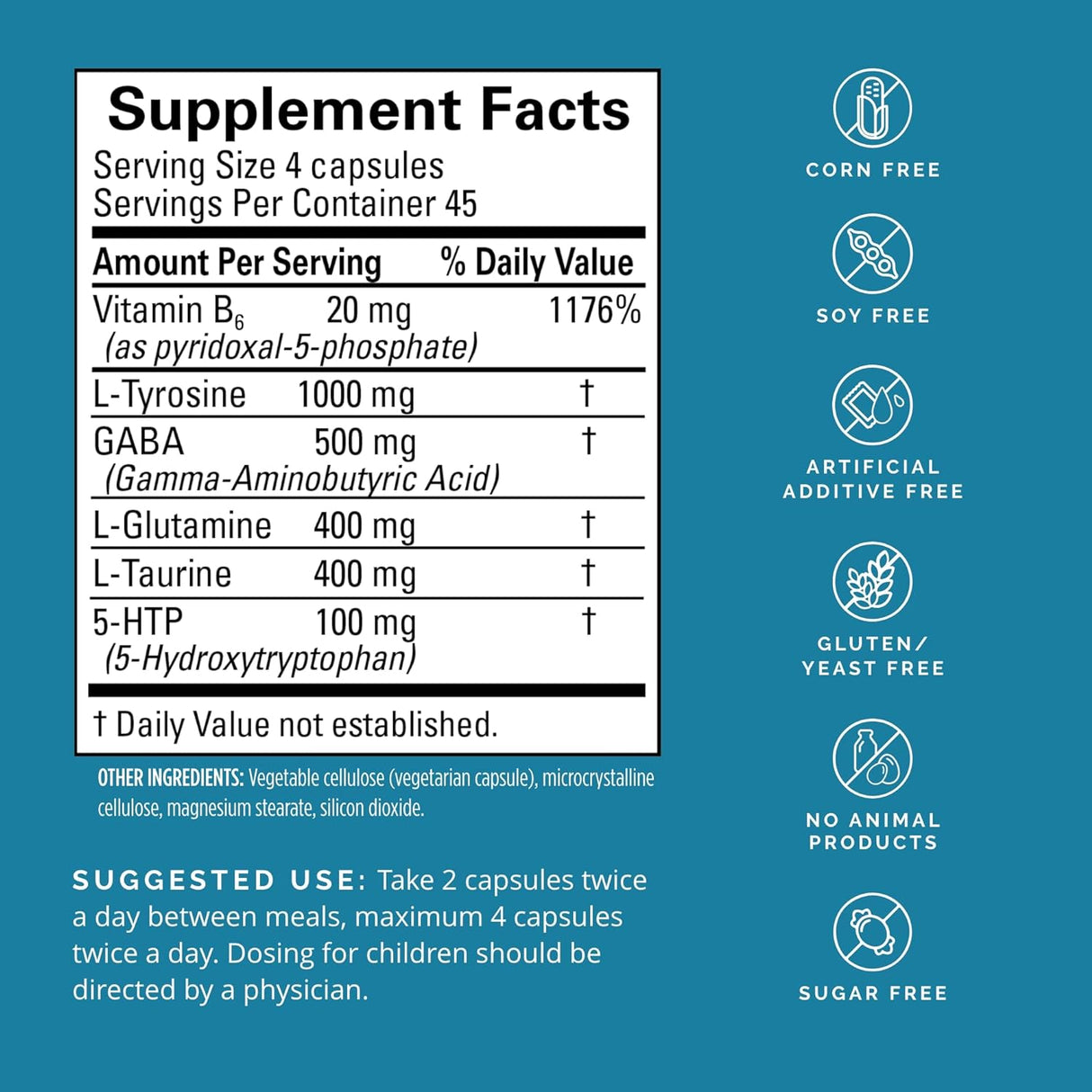Suplemento NeuroLink 180 cáp Promueve la función cerebral