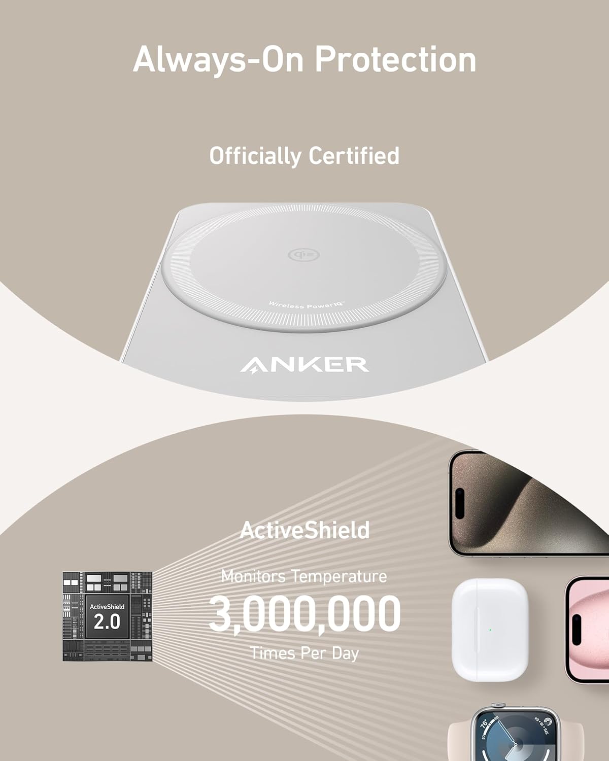 Cargador MagSafe compatible estación de carga 3 en 1