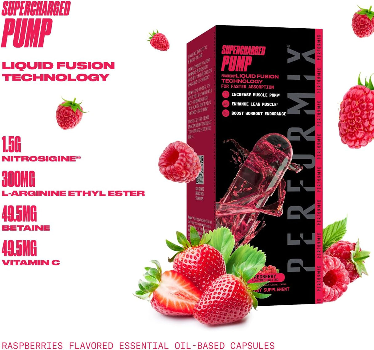 Supercharged Pump - Nitrosigine® y Betaína preentrenamiento