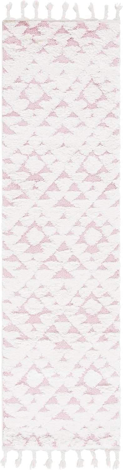 Alfombra Runner Shag Marroquí, 2 de Grosor, Modelo MTS688U-28