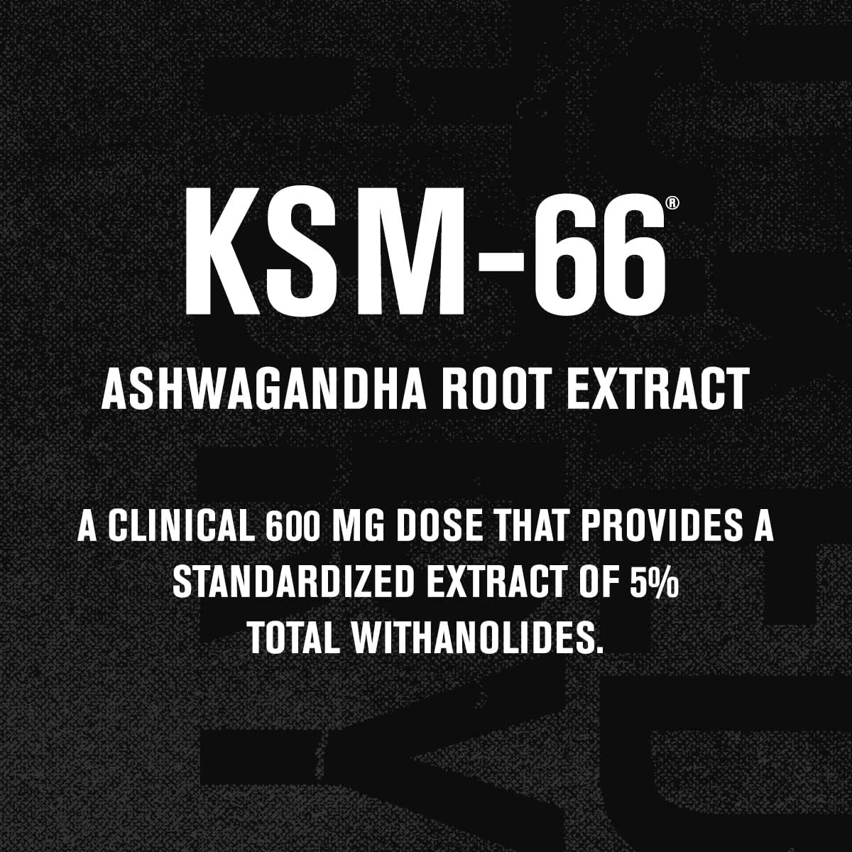 Extracto de Raíz de Ashwagandha, Jacked Factory, KSM-66, 60 Veggie