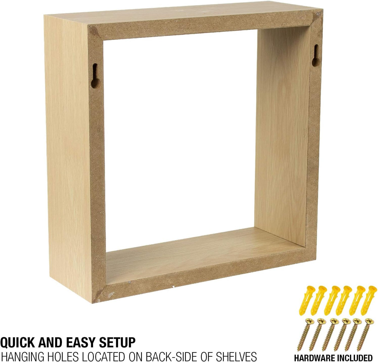 Estanterías flotantes Sorbus - Cubos decorativos para pared