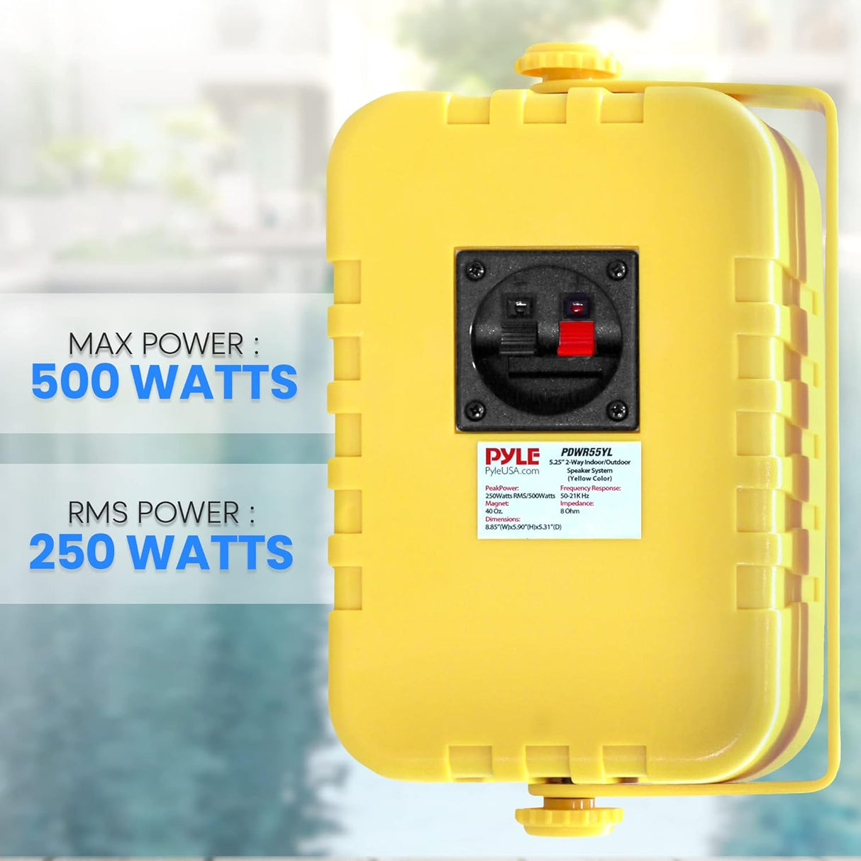 Parlantes o altavoces para interiores PYLE-HOME PDWR55YL