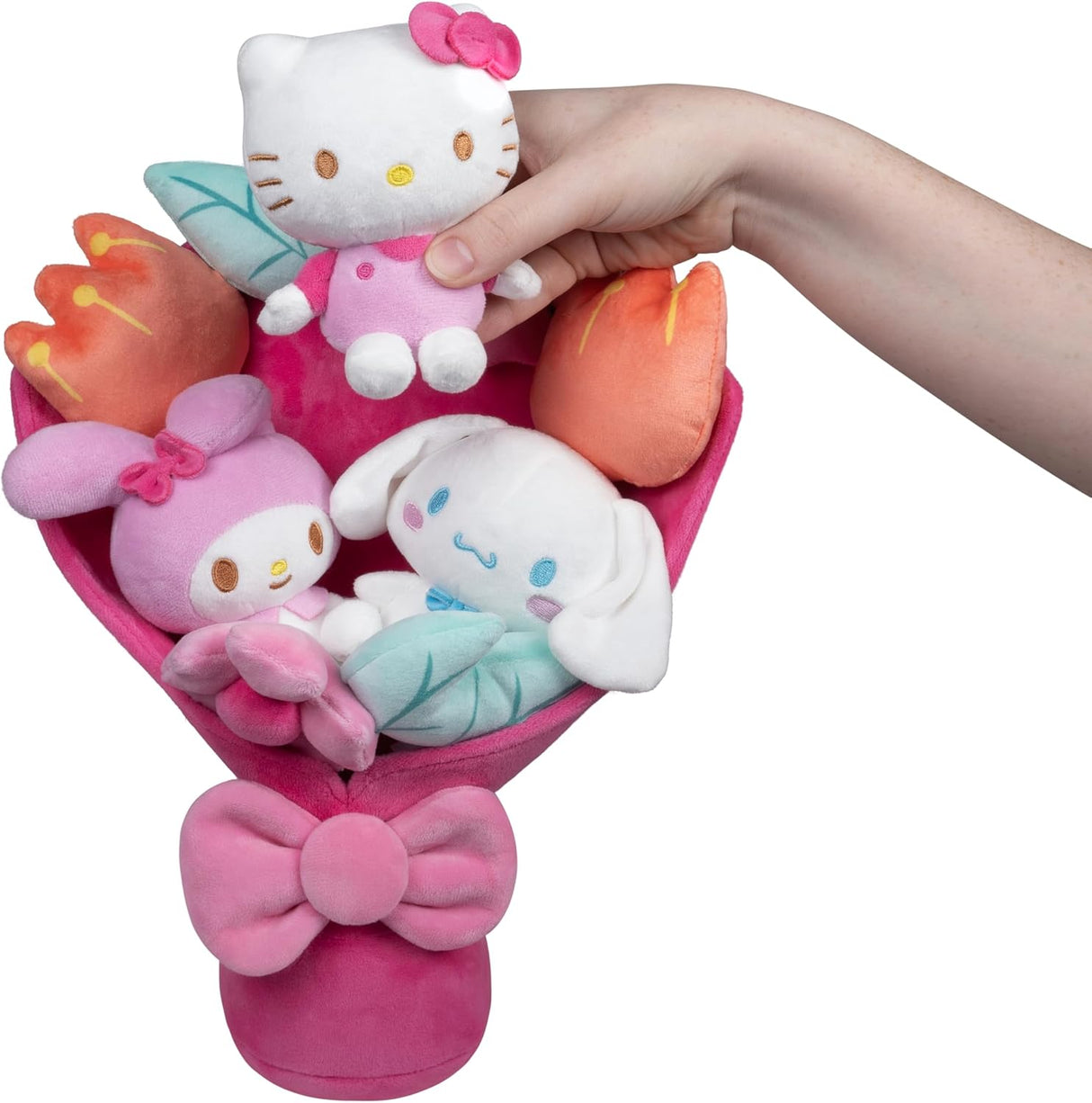 Ramo de Peluches Hello Kitty - 12 - 9 Peluches - Jazwares