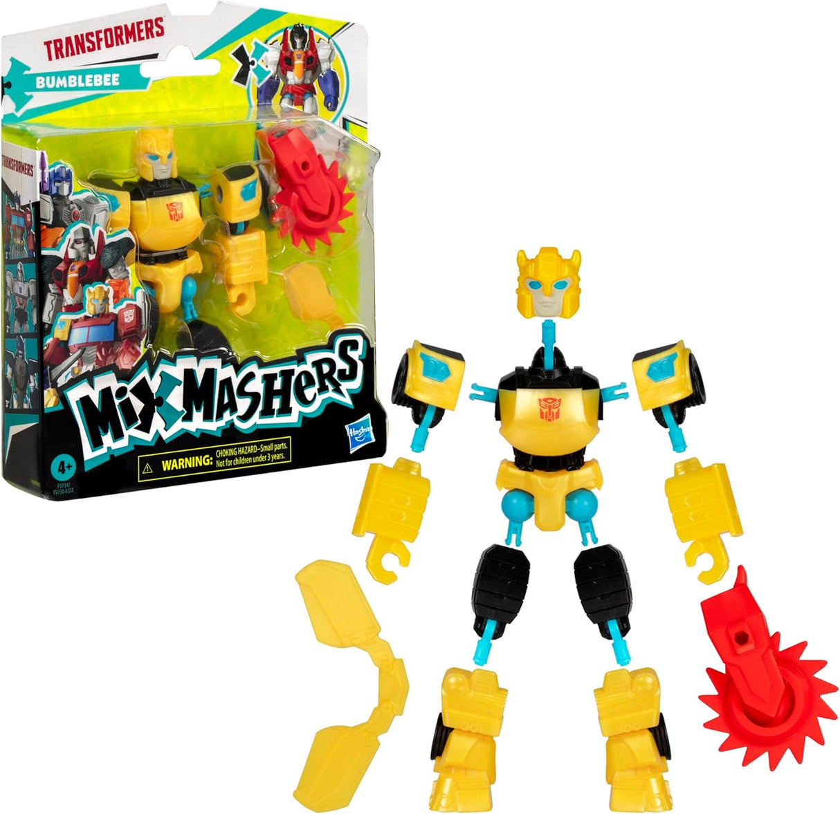 Transformers Bumblebee Figuras Mezclables 5 Pulgadas 4+