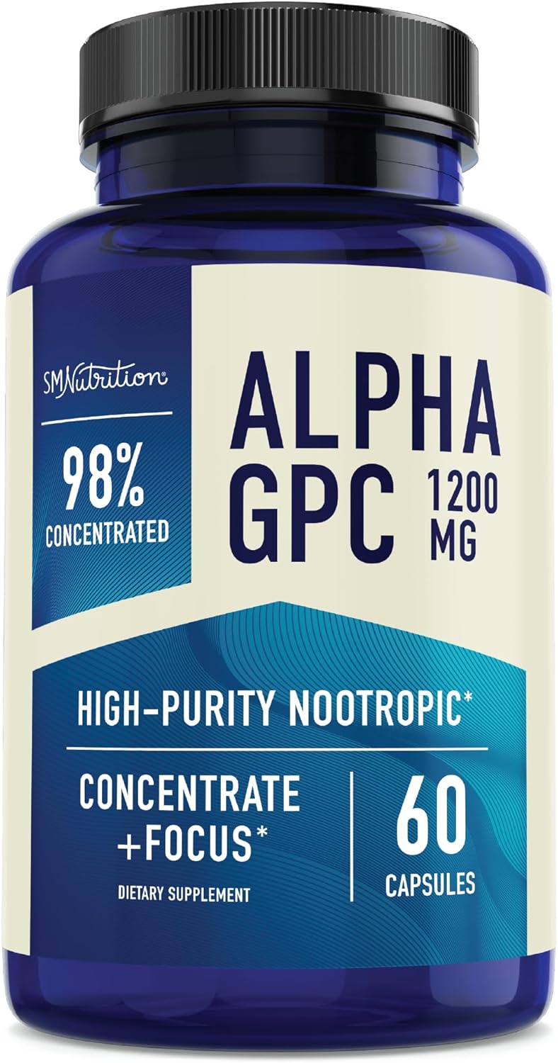 Alpha GPC Colina 600 mg | Soporte Cerebral y Memoria
