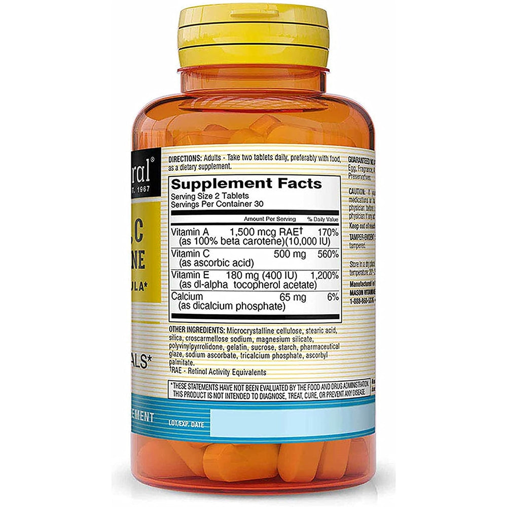 Suplementos Alimenticios Vitamina E C y A