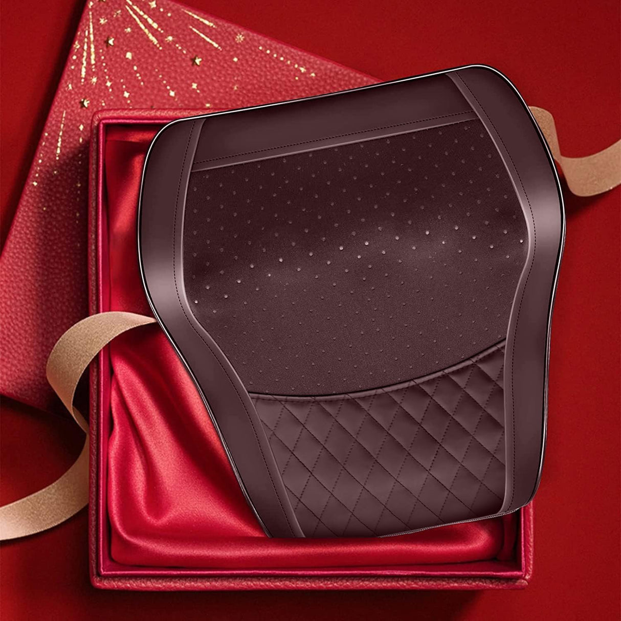 Masajeador de espalda y cuello, Shiatsu, con calor, modelo X1