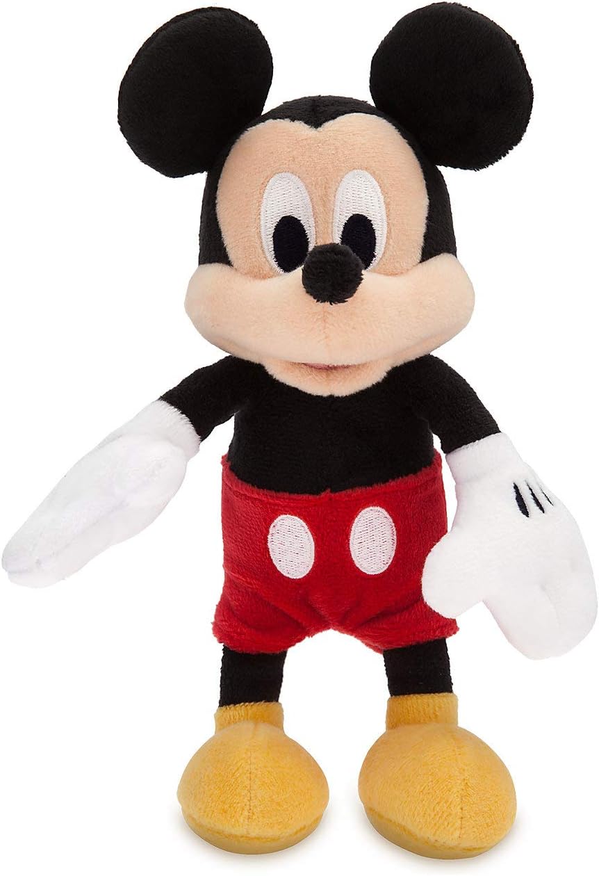 Peluche Mickey Mouse - Disney, 9 Mini Bean Bag, 0+ años