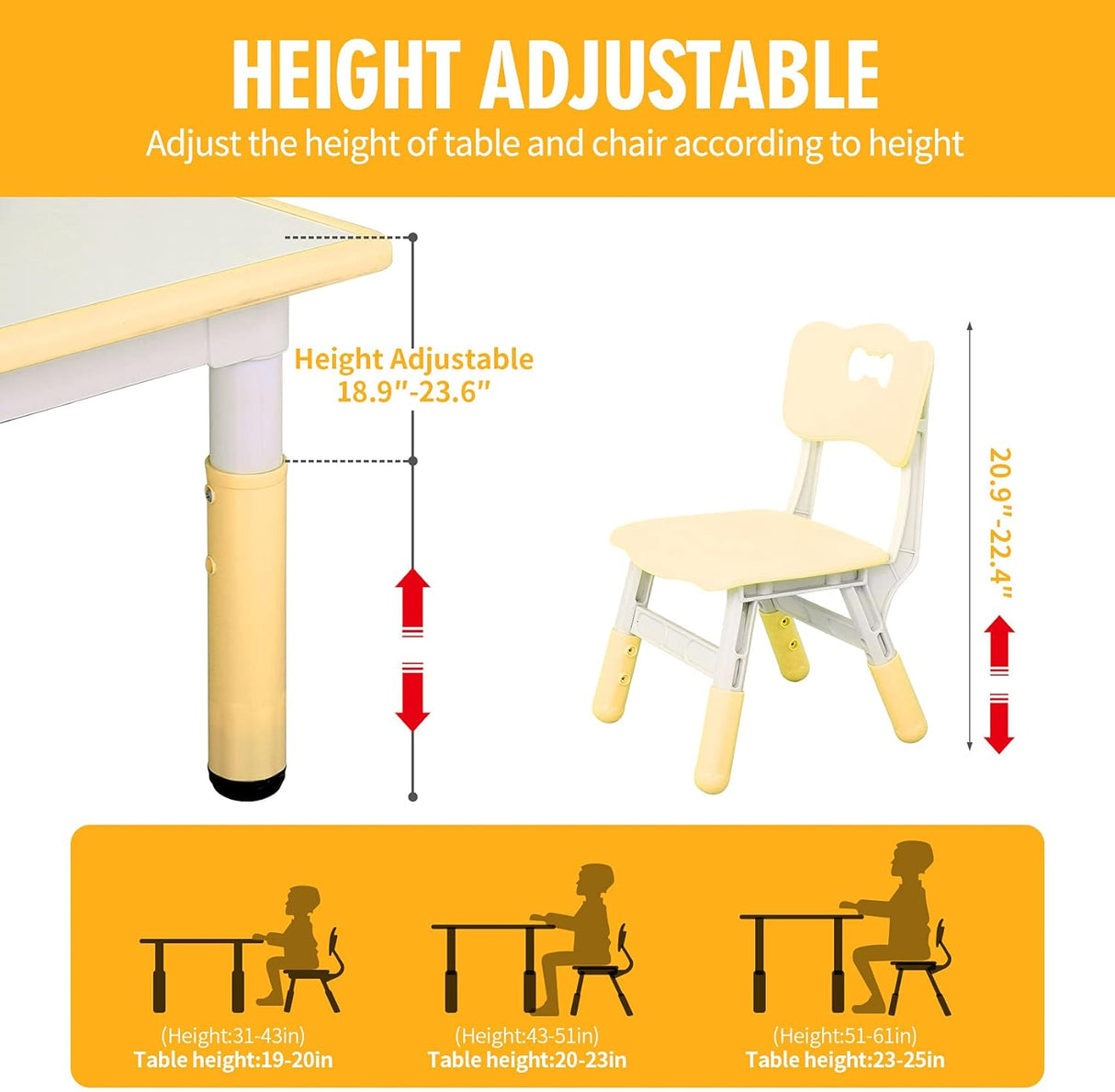 Mesas y Sillas para Niños de estudio para niños escritorio