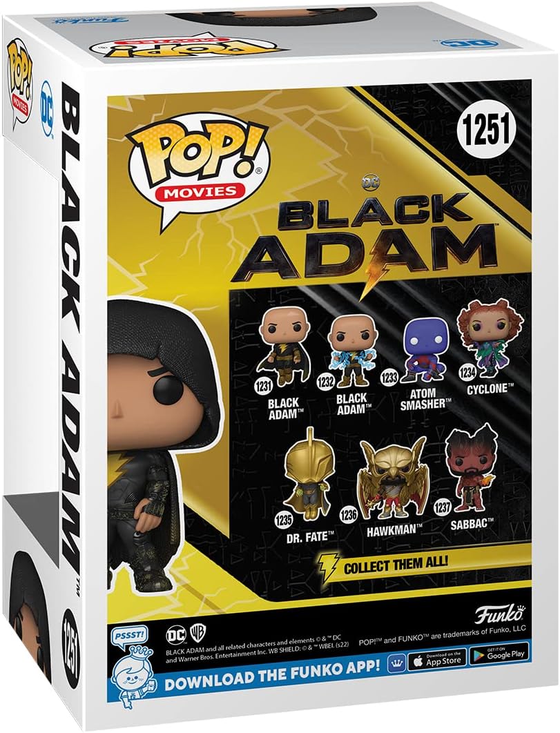 Funko Pop! Películas: Black Adam - Exclusivo Convención Invierno