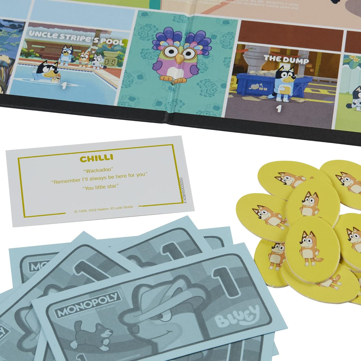 Monopoly Junior: Edición Bluey, Hasbro, Juego para Niños 5+