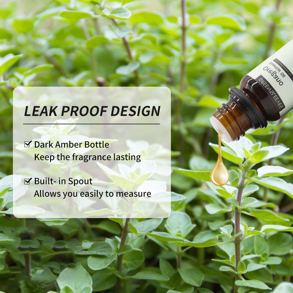 Aceite Esencial de Orégano Orgánico 100% Puro para Masaje