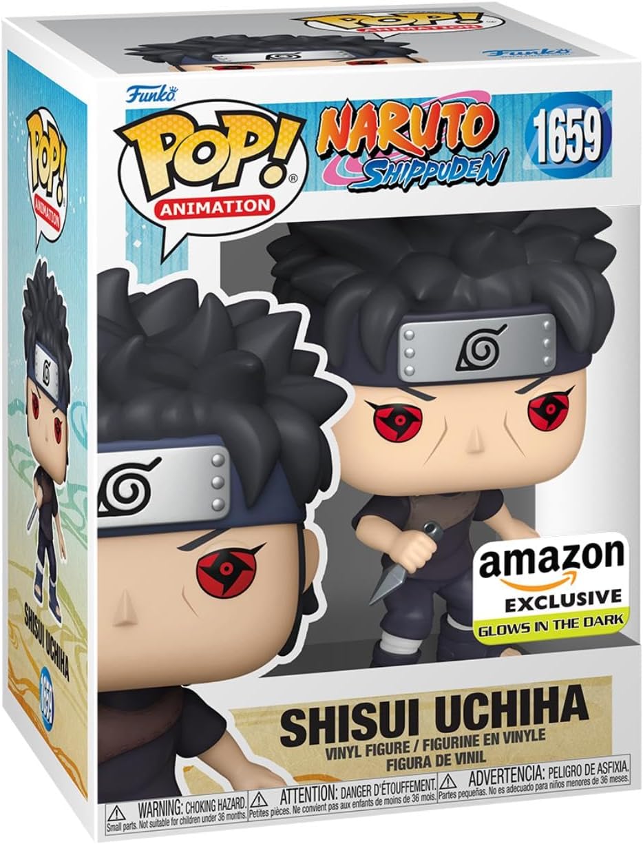 Funko Pop! Naruto: Shisui Uchiha con Kunai, Exclusivo Amazon